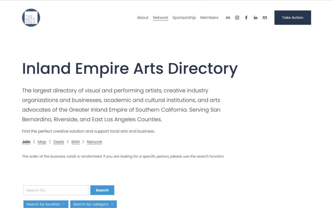 Inland Empire Arts Directory