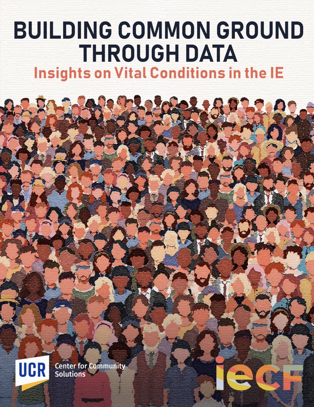 screenshot of the cover page of the Building Common Ground Through Data report