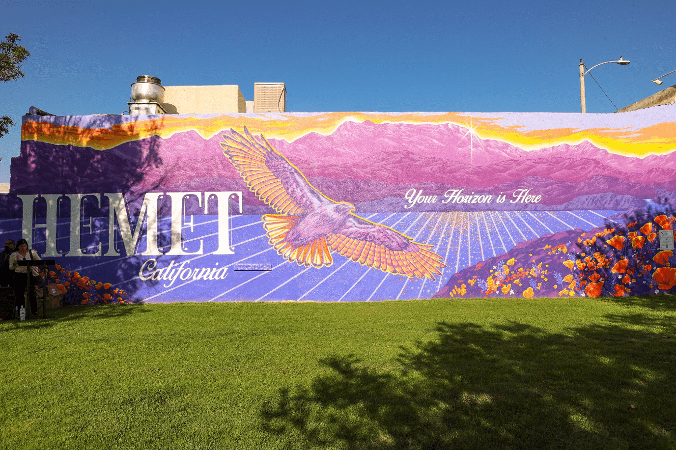 Hemet finished mural